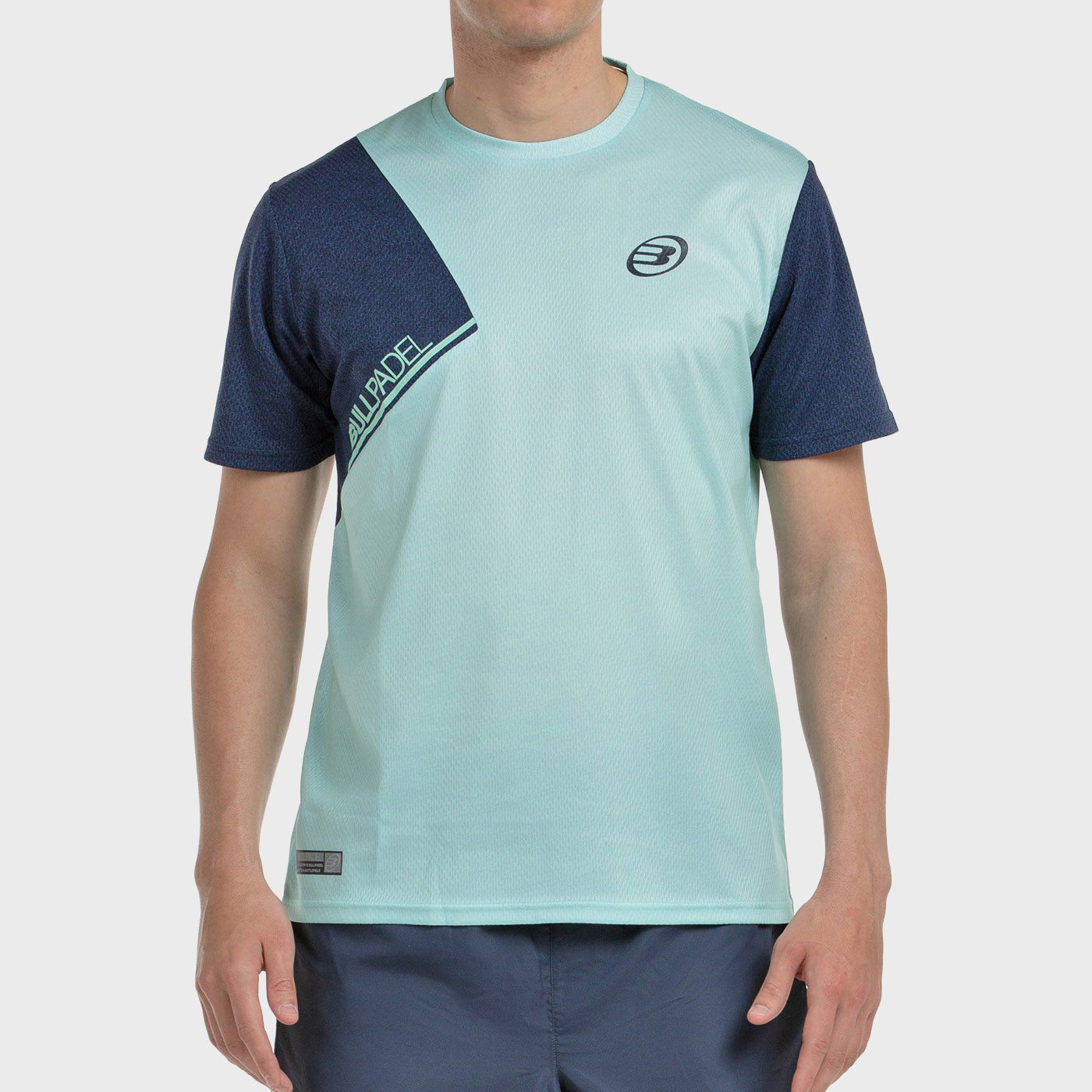 T-SHIRT BULLPADEL BROCE VERT POMME VIGORE