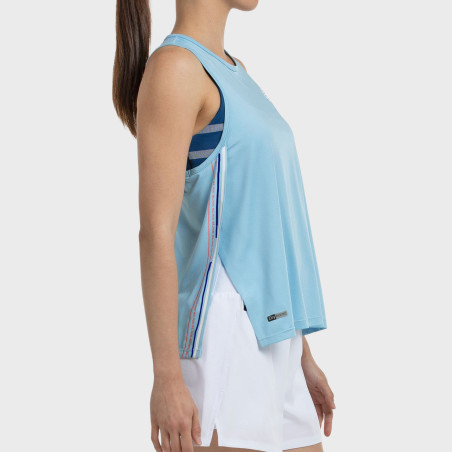 TANK TOP BULLPADEL DURANTA BLU CLEAR
