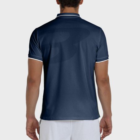 tienda de padel Madrid, tienda de padel online, tienda de padel españa, tienda de padel en linea, POLO BULLPADEL LEIRO 25V AZUL 