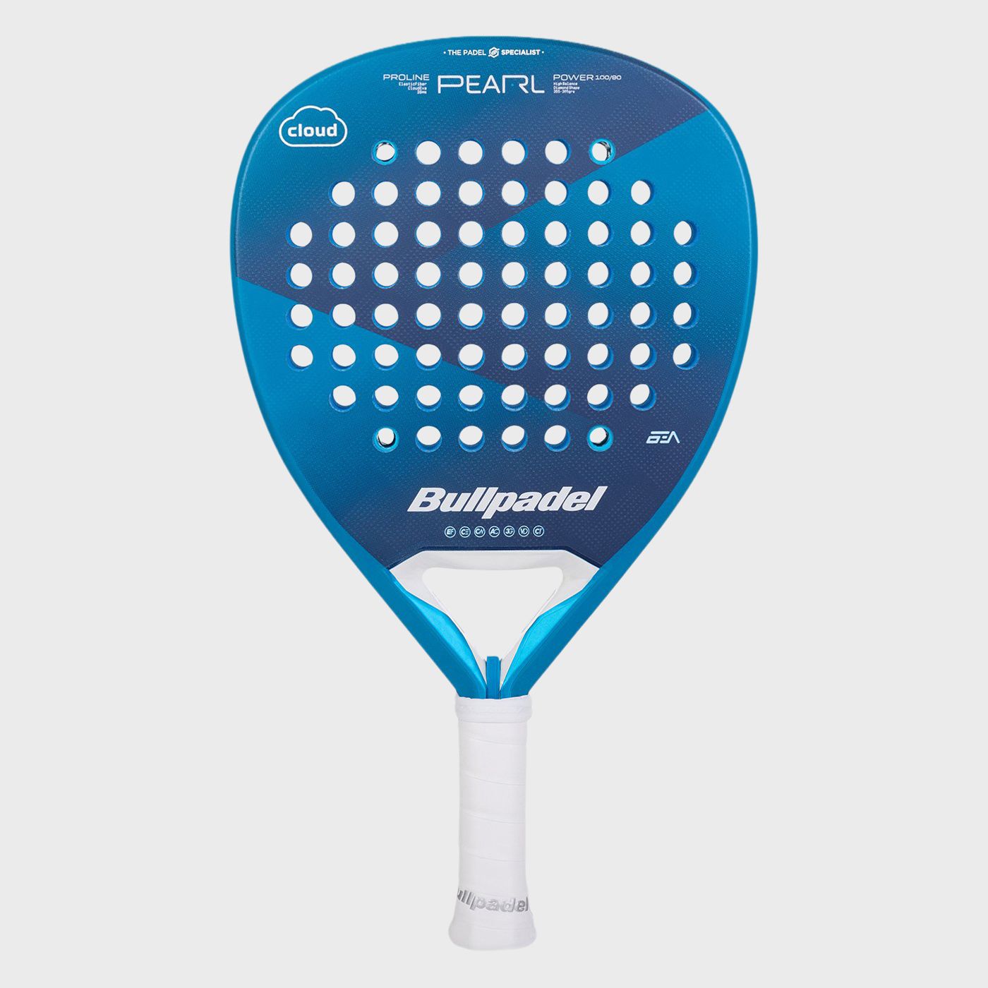 tienda de padel Madrid, tienda de padel online, tienda de padel españa, tienda de padel en linea, PALA BULLPADEL PEARL CLOUD 25