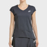 T-SHIRT BULLPADEL ADOROS NOIR TISSU BICOLORE