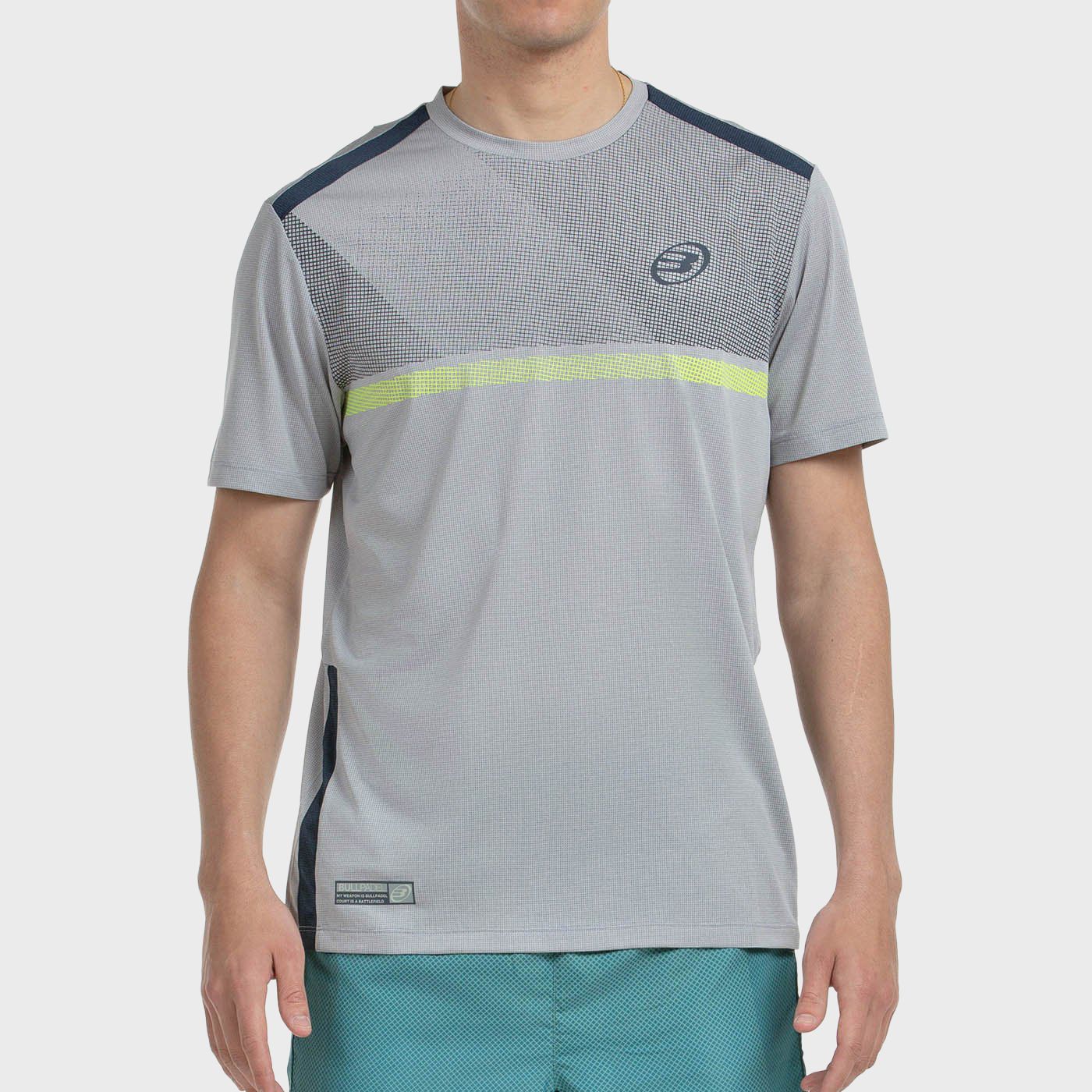T-SHIRT BULLPADEL BILAO GRIGIO MEDIO VIGORE
