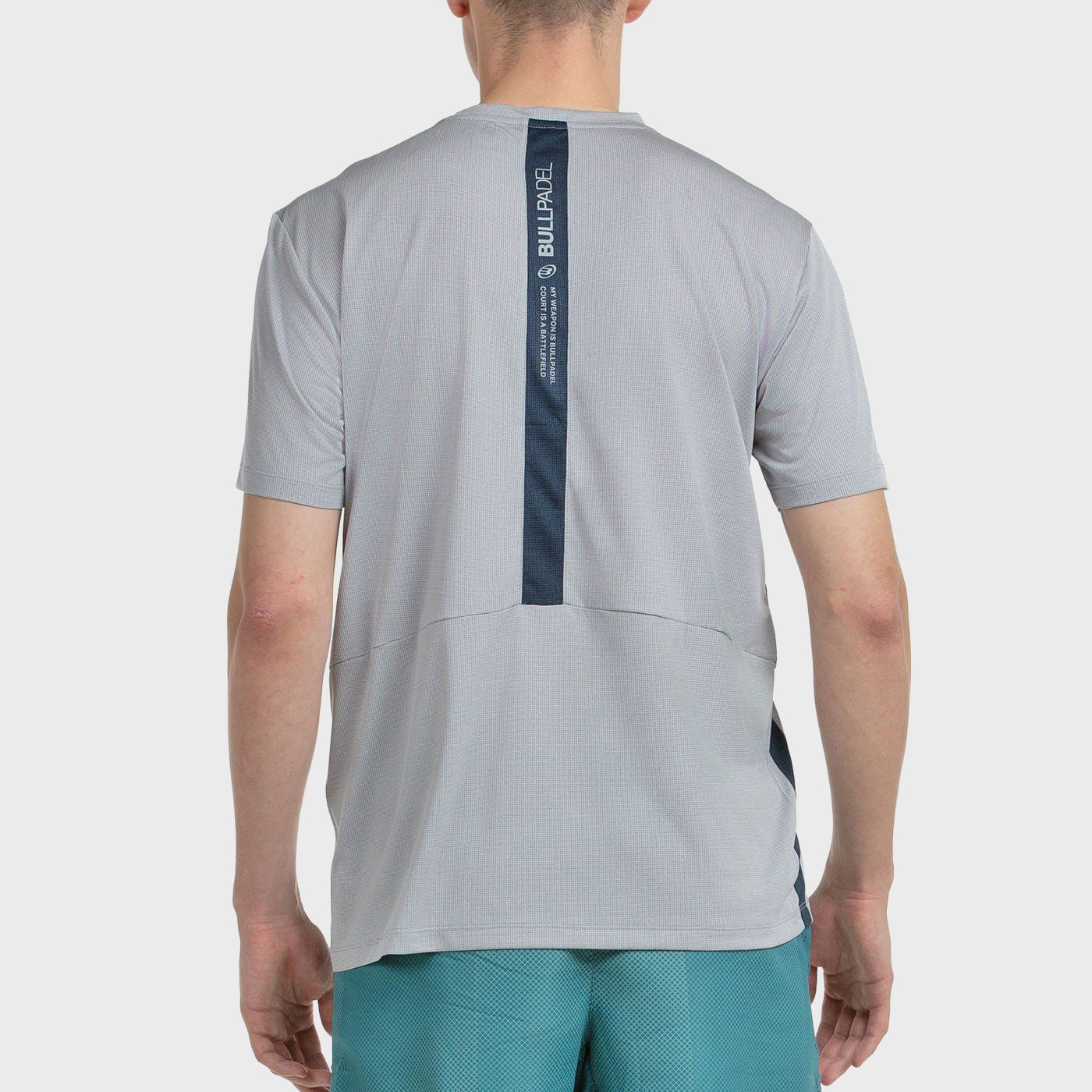 T-SHIRT BULLPADEL BILAO GREY MEDIO VIGORE
