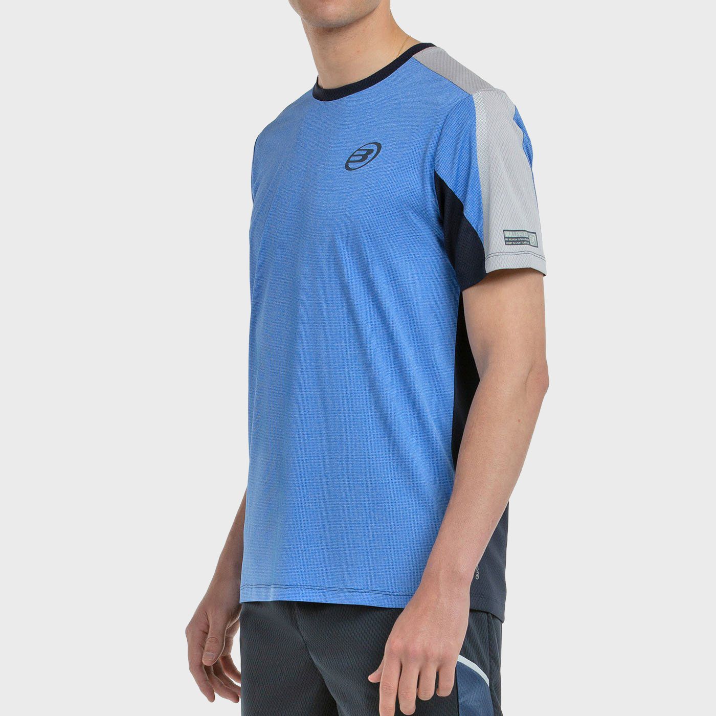 T-SHIRT BULLPADEL BREGO BLU ATOMICO VIGORE