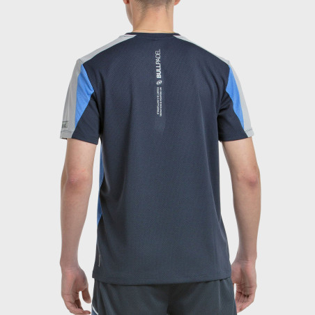 T-SHIRT BULLPADEL BREGO BLU ATOMICO VIGORE