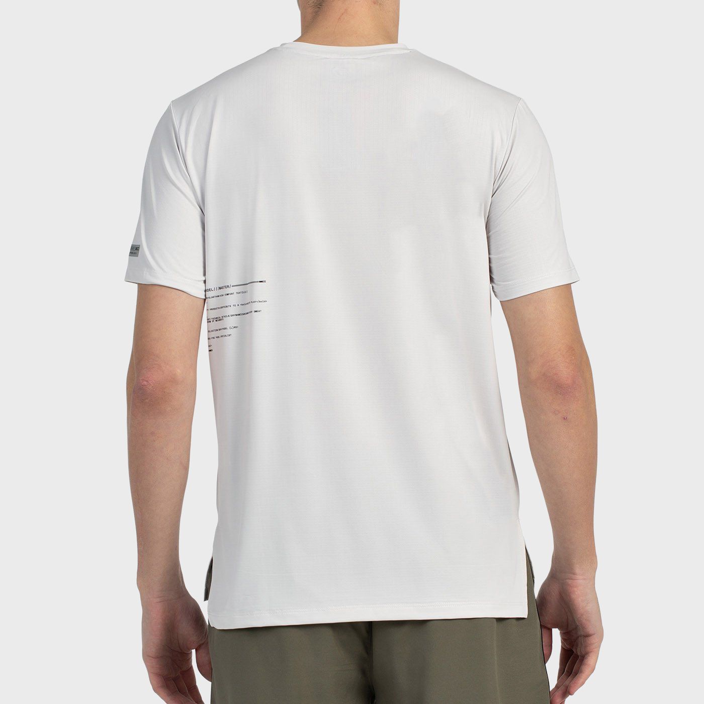 T-SHIRT BULLPADEL MONDA GRIS PERLE