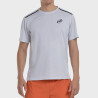 T-SHIRT BULLPADEL MESIA GRIGIO PERLA