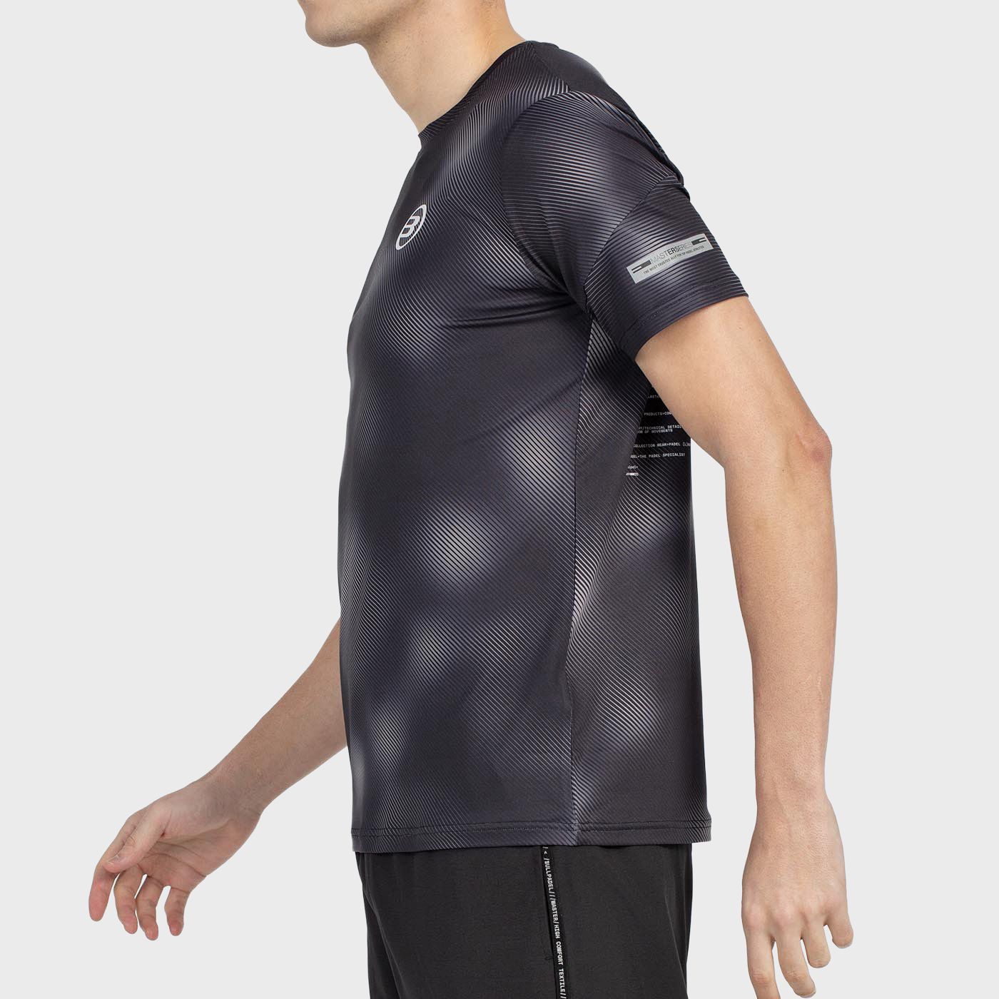 T-SHIRT BULLPADEL MANAUS BLACK