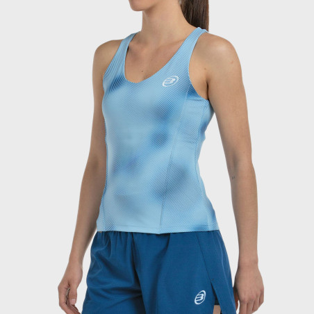 tienda de padel Madrid, tienda de padel online, tienda de padel españa, tienda de padel en linea, CAMISETA BULLPADEL DAN AZUL CL