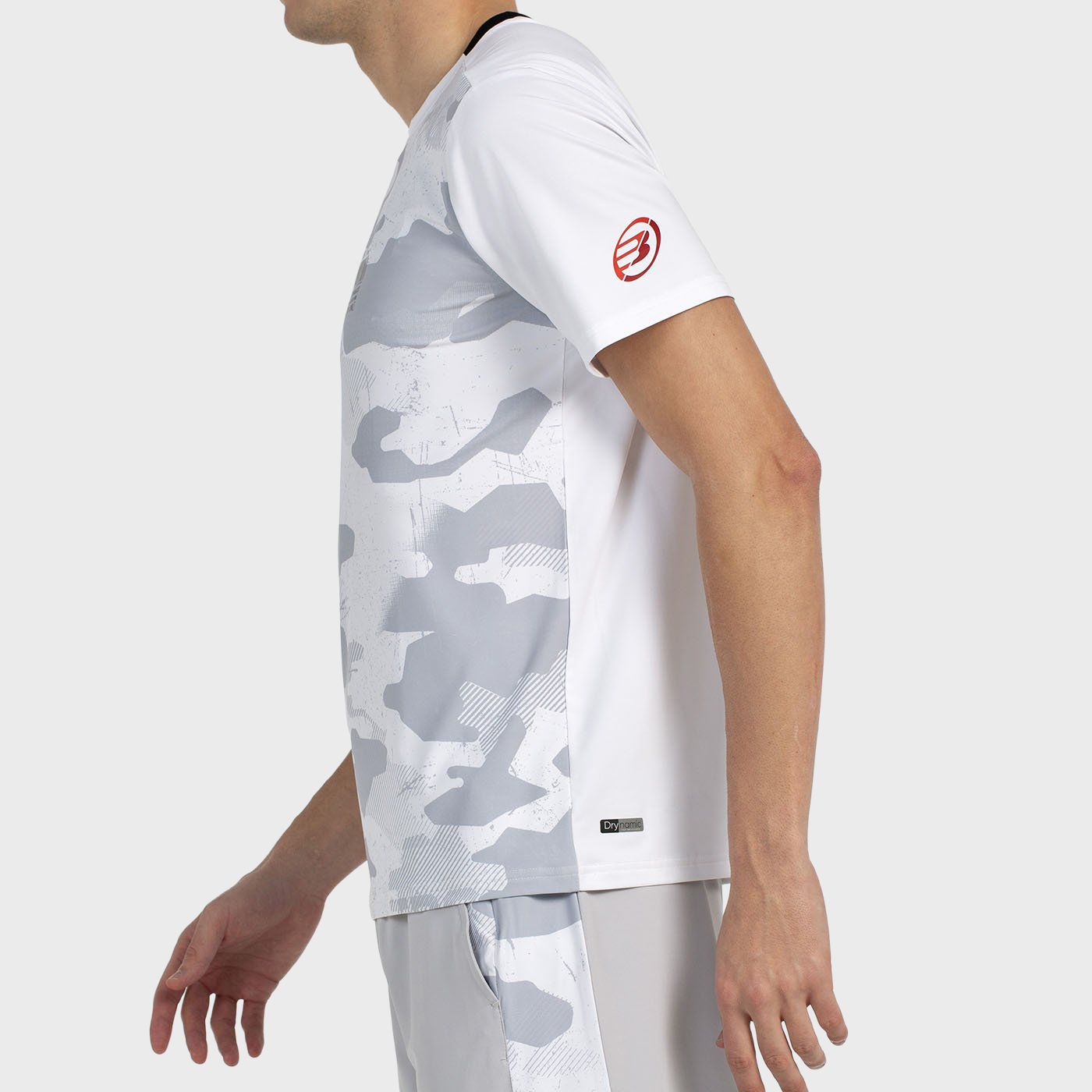 T-SHIRT BULLPADEL ESGOS BIANCO