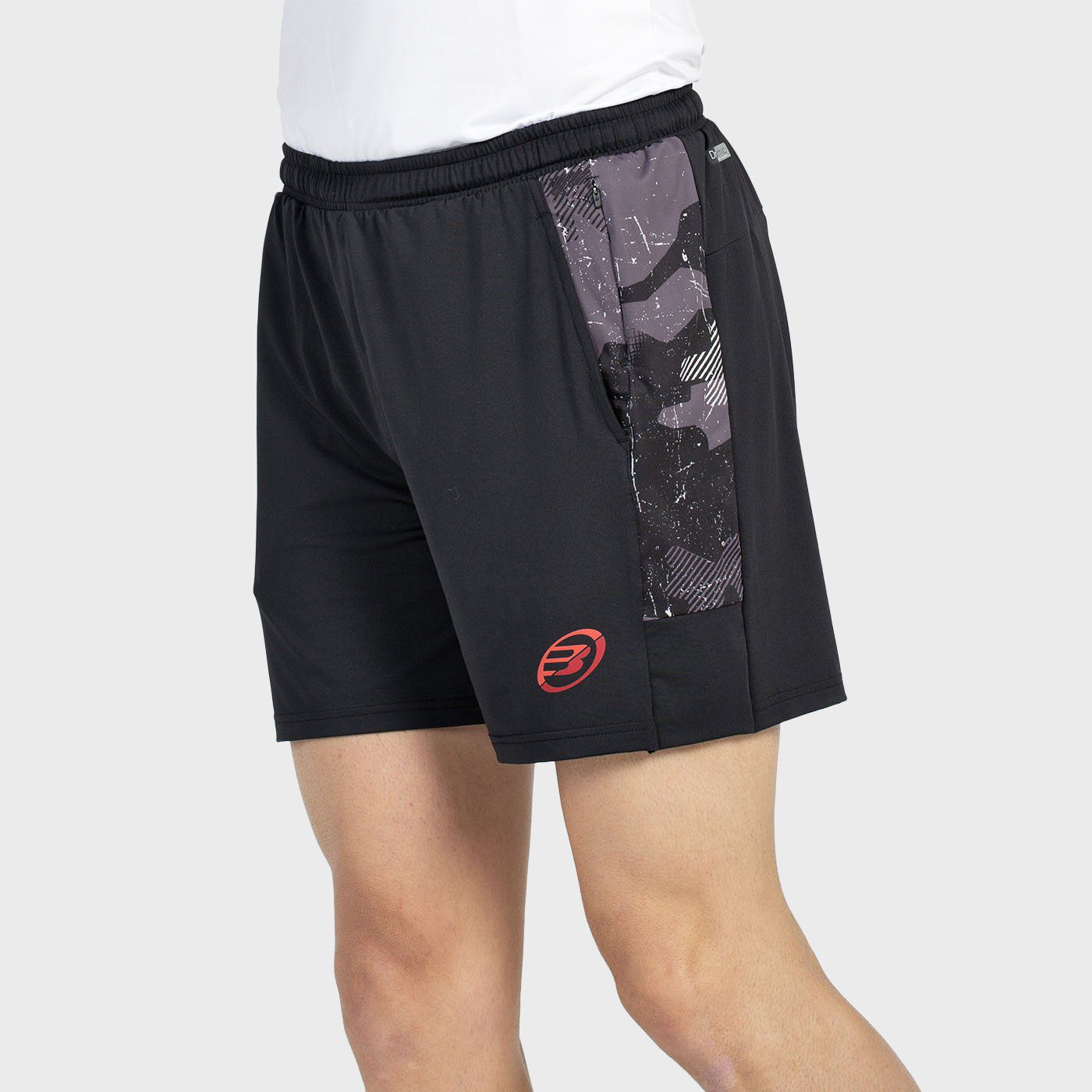 tienda de padel Madrid, tienda de padel online, tienda de padel españa, tienda de padel en linea, SHORT BULLPADEL ENTRIMO NEGRO