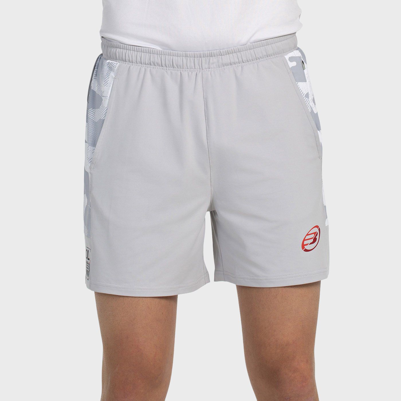 SHORTS BULLPADEL ENTRIMO GRIGIO CHIARO