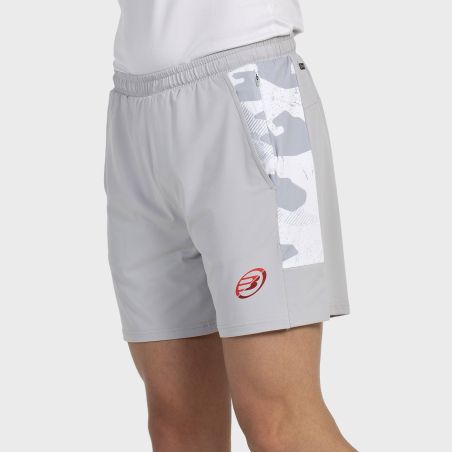 tienda de padel Madrid, tienda de padel online, tienda de padel españa, tienda de padel en linea, SHORT BULLPADEL ENTRIMO GRIS C