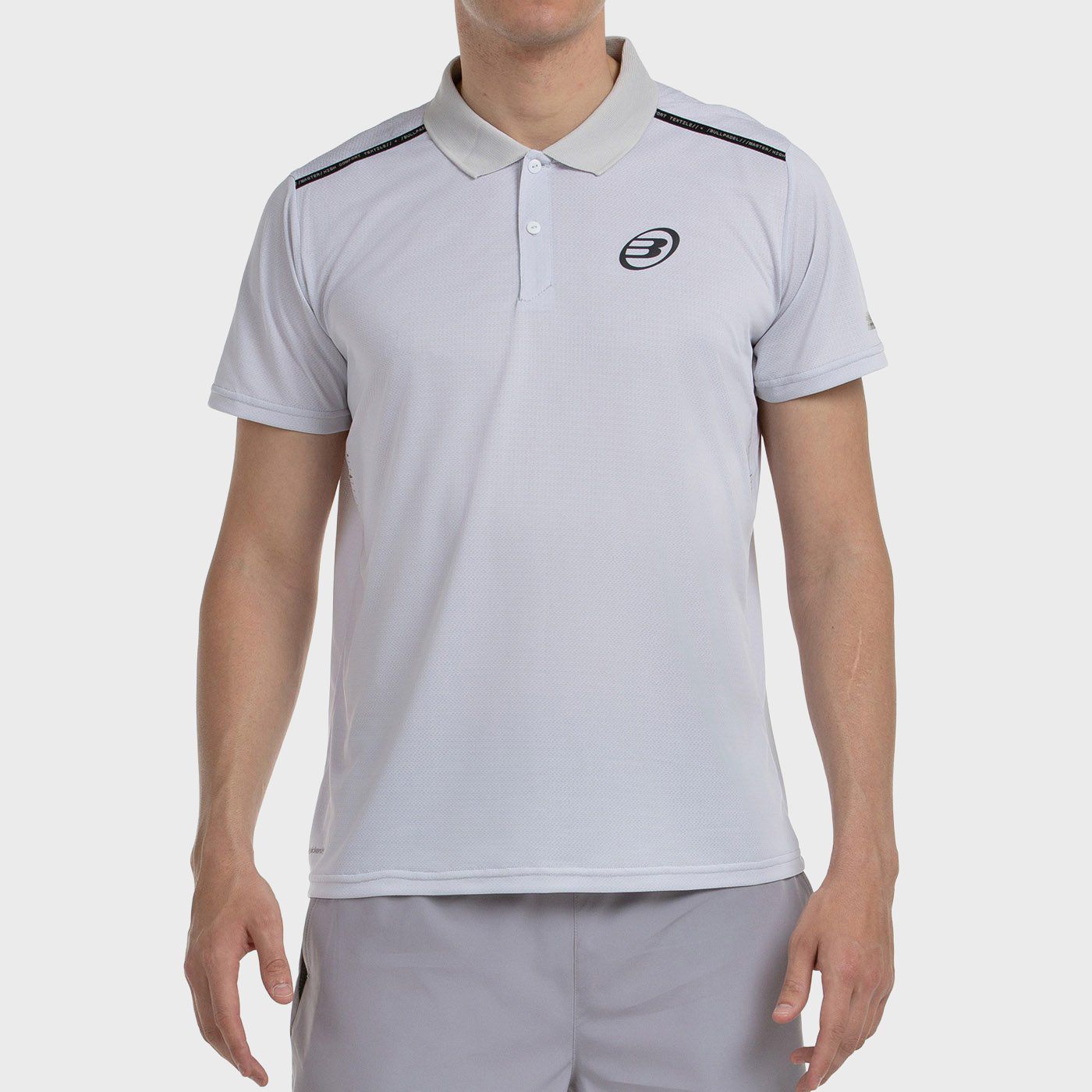 POLO BULLPADEL MIRAC GREY PEARL