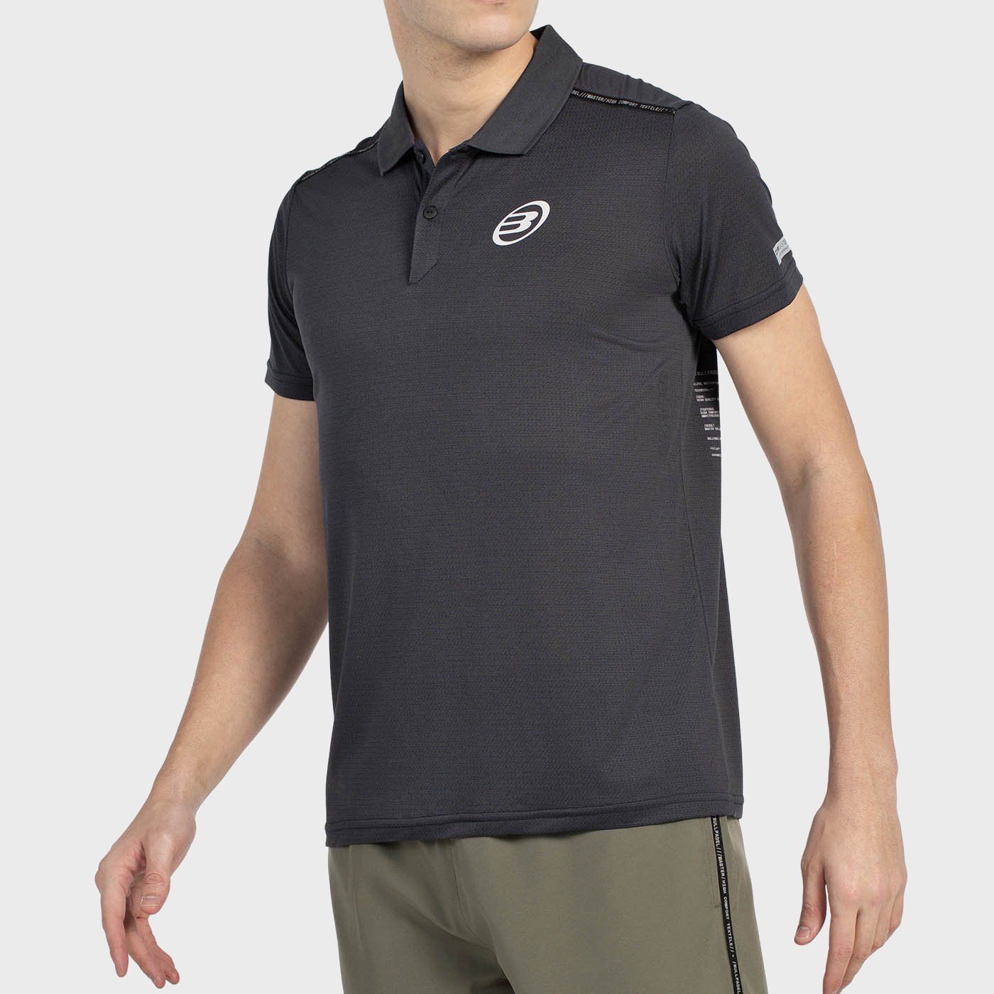 POLO BULLPADEL MIRAC NOIR
