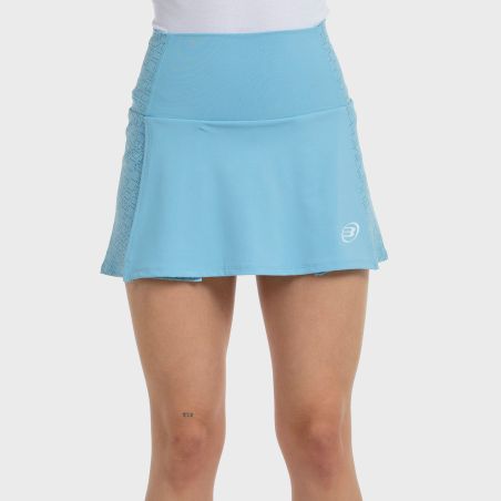 tienda de padel Madrid, tienda de padel online, tienda de padel españa, tienda de padel en linea, FALDA BULLPADEL DALIA AZUL CLA