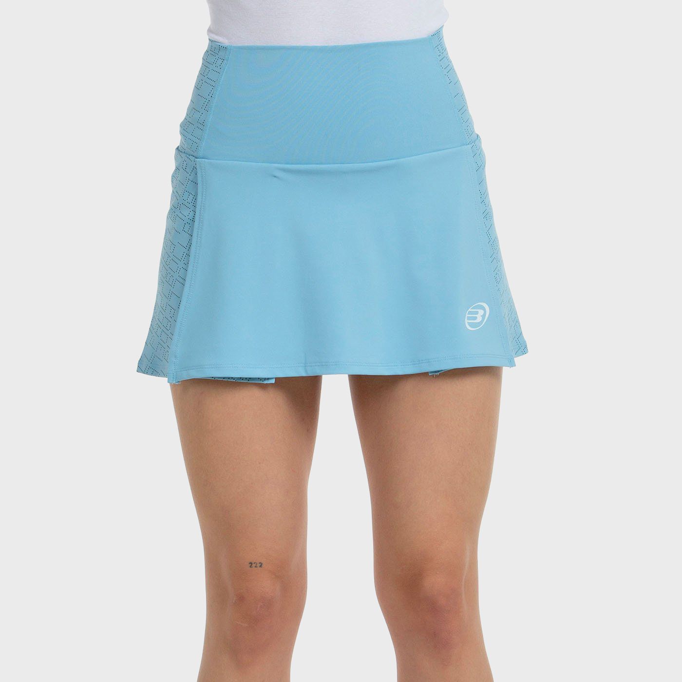 tienda de padel Madrid, tienda de padel online, tienda de padel españa, tienda de padel en linea, FALDA BULLPADEL DALIA AZUL CLA