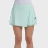 FALDA BULLPADEL ADRAR VERDE AGUA TEJIDO BICOLOR
