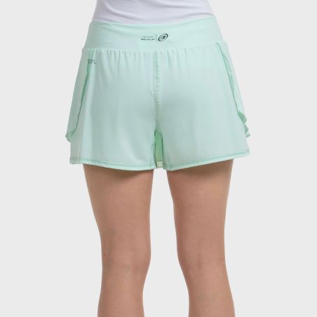 SKIRT BULLPADEL ADRAR WATER GREEN TWO-TONE FABRIC