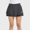 SKIRT BULLPADEL ADRAR BLACK TWO-TONE FABRIC
