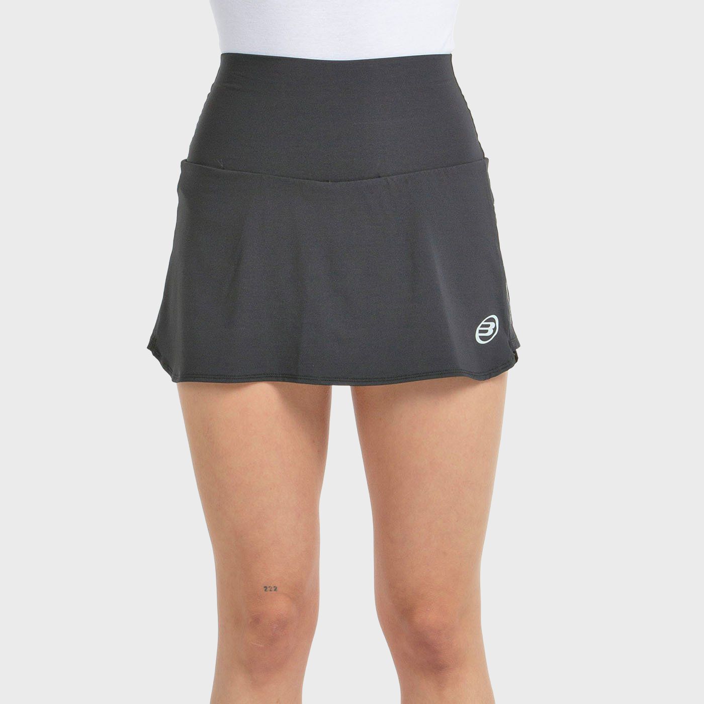 tienda de padel Madrid, tienda de padel online, tienda de padel españa, tienda de padel en linea, FALDA BULLPADEL ADUJA NEGRO