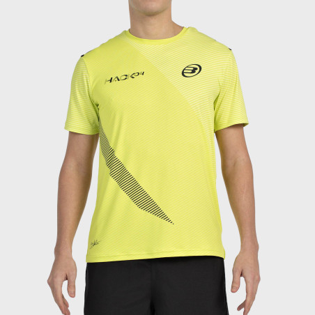T-SHIRT BULLPADEL PAQUITO 25V LIME