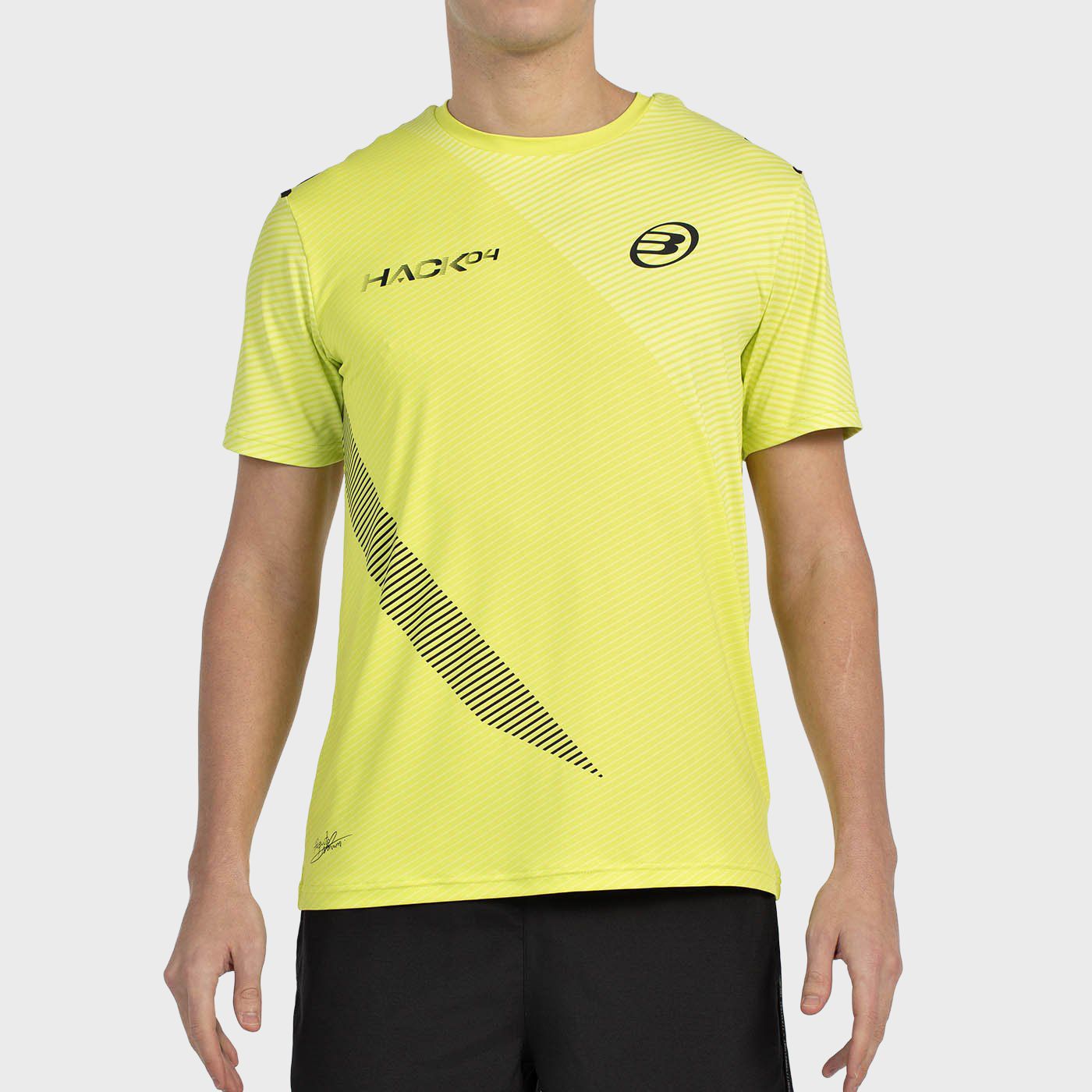 T-SHIRT BULLPADEL PAQUITO 25V CITRON VERT