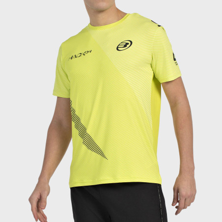 T-SHIRT BULLPADEL PAQUITO 25V LIME