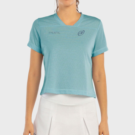 tienda de padel Madrid, tienda de padel online, tienda de padel españa, tienda de padel en linea, CAMISETA BULLPADEL BEA 25V AGU