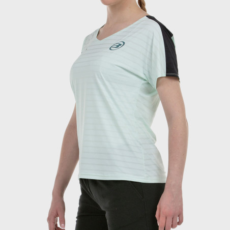 T-SHIRT BULLPADEL GEMMA 25V VERDE ACQUA