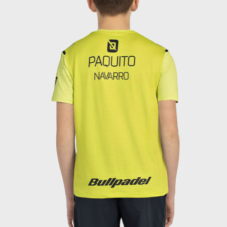 BULLPADEL PAQUITO JR 25V LIMA T-SHIRT