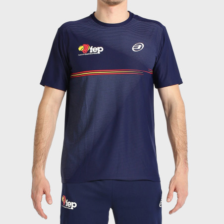 T-SHIRT BULLPADEL FANG BLU MARINO