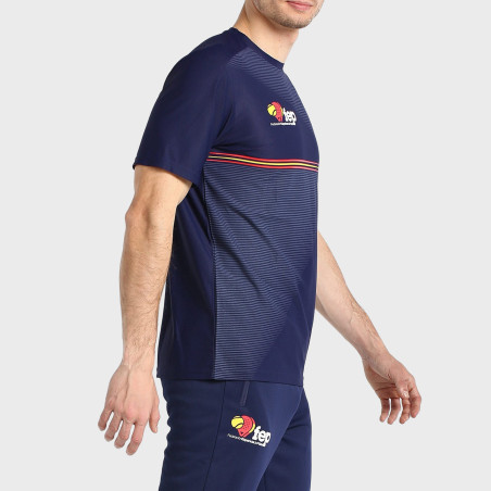 T-SHIRT BULLPADEL FANG BLEU MARINE
