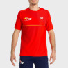 CAMISETA BULLPADEL FANG ROJO