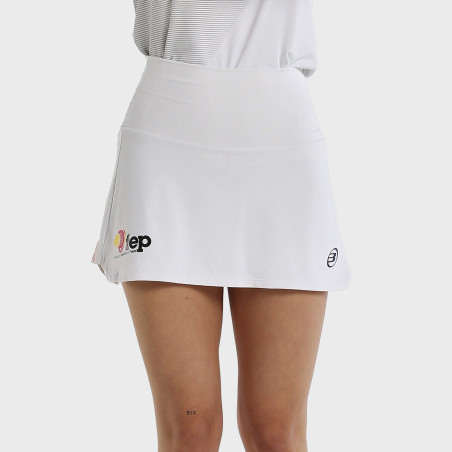 JUPE BULLPADEL FURD BLANC