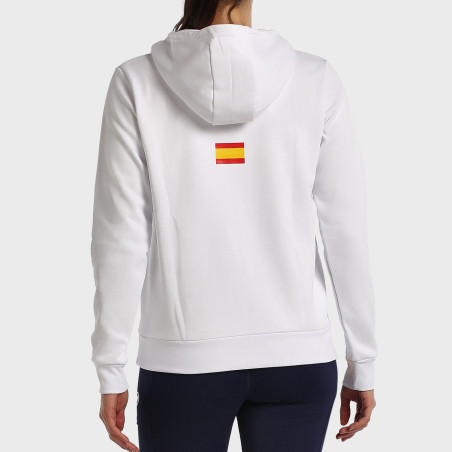 SWEATSHIRT BULLPADEL FUENLA WHITE