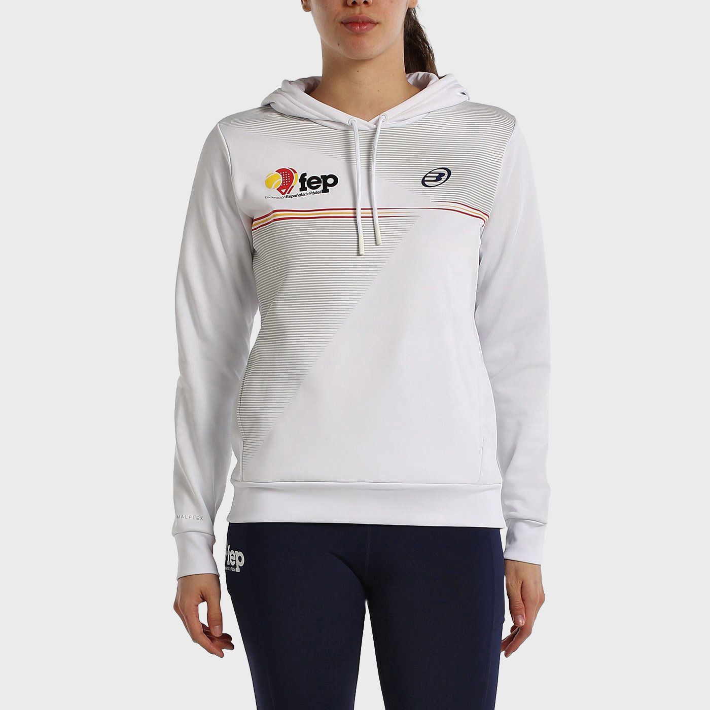 SWEATSHIRT BULLPADEL FUENLA BLANC