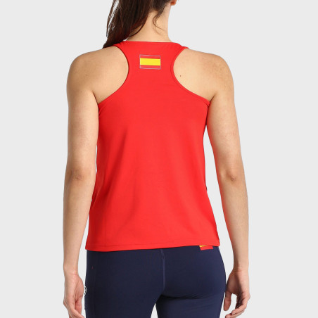 DÉBARDEUR BULLPADEL FUNI ROUGE