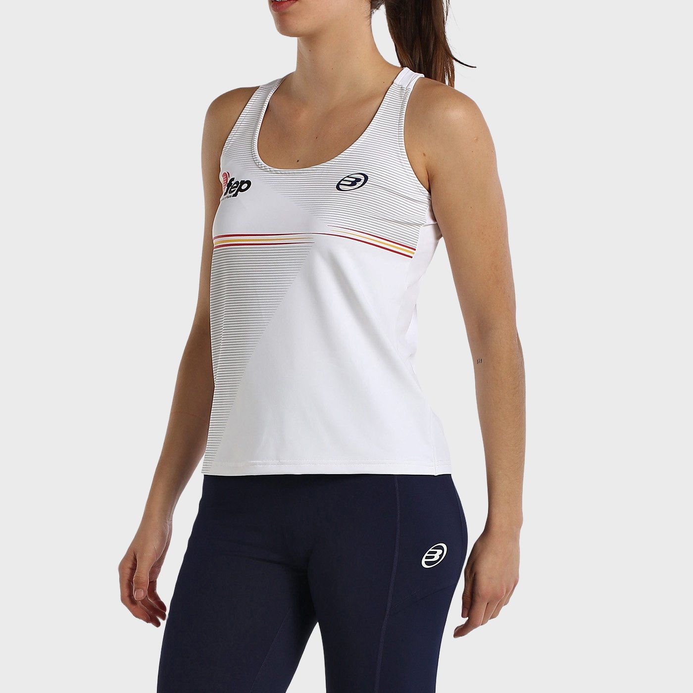 DÉBARDEUR BULLPADEL FUNI BLANC