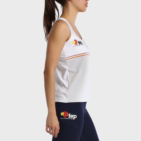 DÉBARDEUR BULLPADEL FUNI BLANC