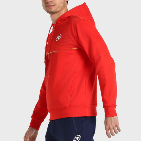 FELPA BULLPADEL FORCA ROSSO