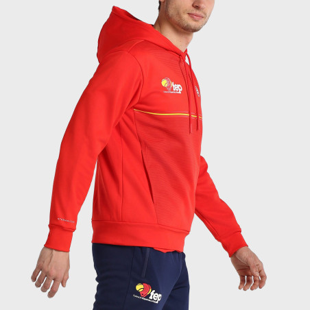 FELPA BULLPADEL FORCA ROSSO