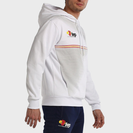 FELPA BULLPADEL FORCA BIANCO