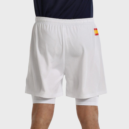 SHORTS BULLPADEL FRAGOSA BLANC