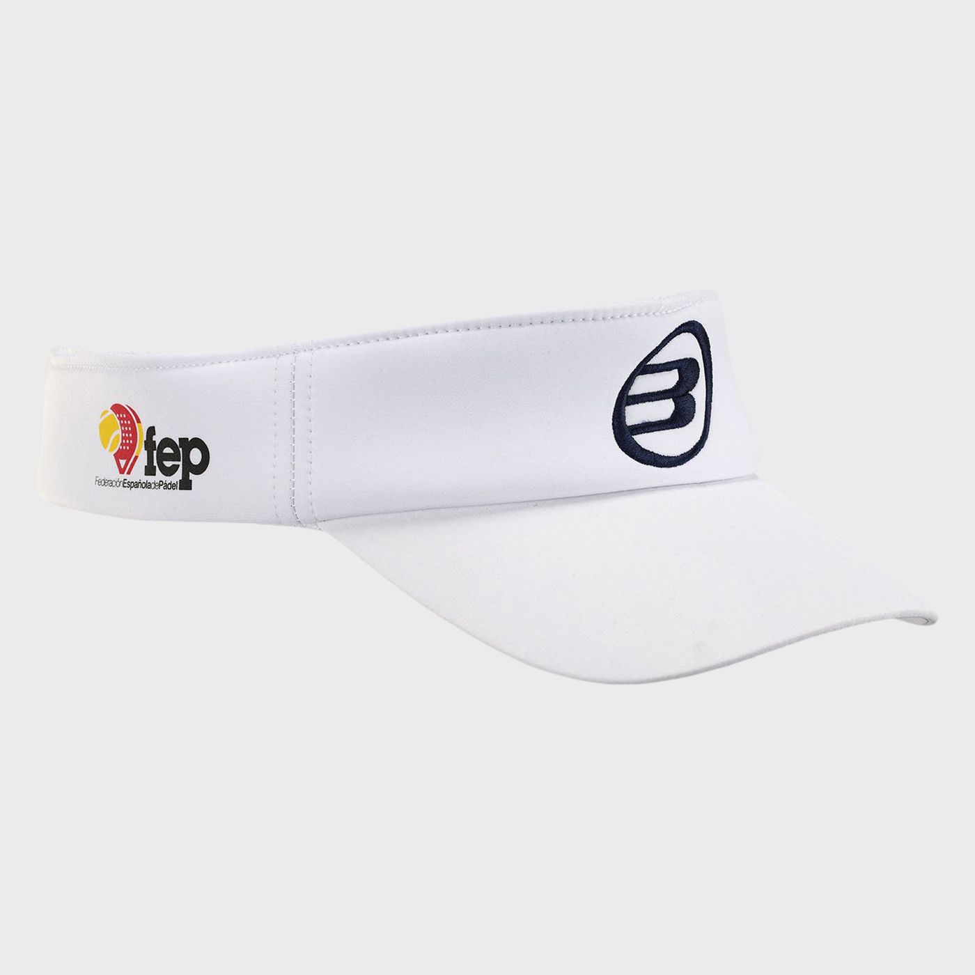 tienda de padel Madrid, tienda de padel online, tienda de padel españa, tienda de padel en linea, VISERA BULLPADEL BPV FEP25 BLA