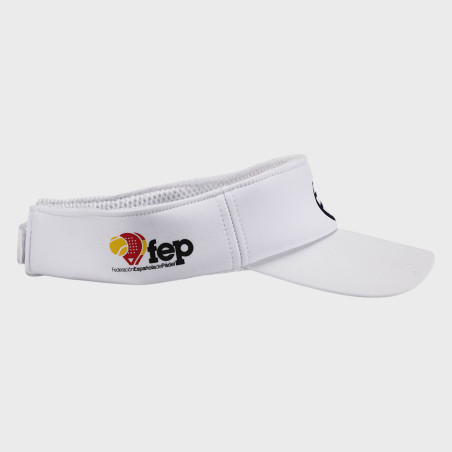 VISIÈRE BULLPADEL BPV FEP25 BLANC