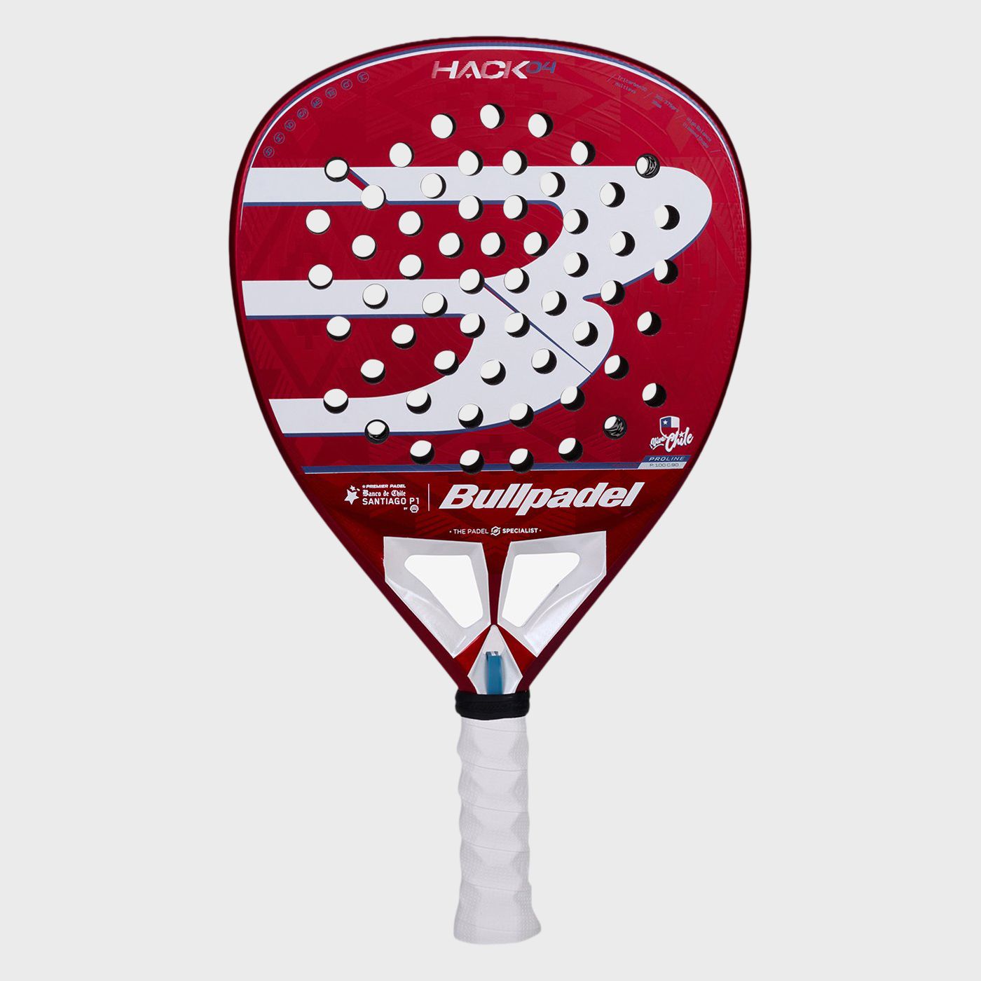 tienda de padel Madrid, tienda de padel online, tienda de padel españa, tienda de padel en linea, PALA BULLPADEL HACK 04 25 CHIL
