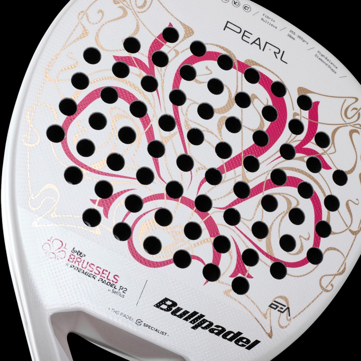tienda de padel Madrid, tienda de padel online, tienda de padel españa, tienda de padel en linea, PALA BULLPADEL PEARL BR 25