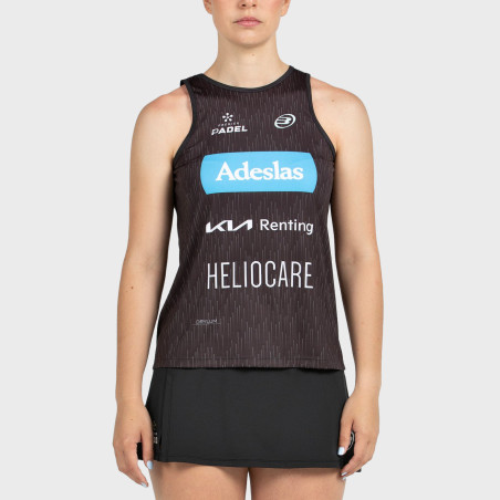 CAMISETA BULLPADEL ABURE GT NEGRO