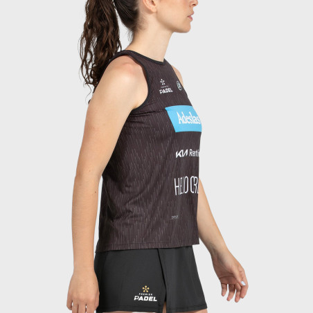 CAMISETA BULLPADEL ABURE GT NEGRO